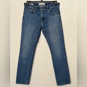 Hollister Blue Straight Jeans with Classic Style